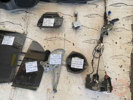OPEL ASTRA G SOL ARKA KAPI CAM KRİKOSU 1998-2005 MODEL