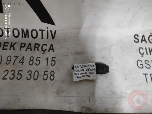 OEM;344720046 PEUGEOT PARTNER-BERLİNGO RADYO KONTROL KOLU