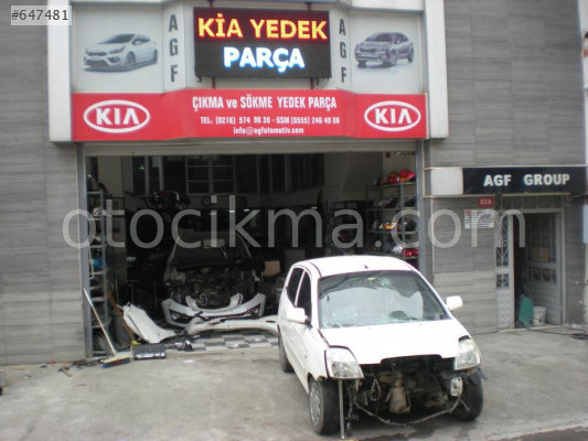 KIA 2005 PİCANTO BEYAZ ARAÇTAN ÇIKMA VE SÖKME PARÇALAR