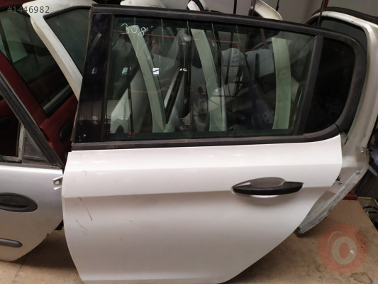 PEUGEOT 308 ÇIKMA ORIJINAL SOL ARKA KAPİ GÜL OTOMOTİV