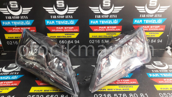 Seat Leon Üçgen Led Far Sağ Sol Takım