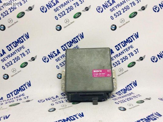 BMW 3 SERİSİ E30 KASA MOTOR BEYNİ ORJ ÇIKMA 84-91 0260200002