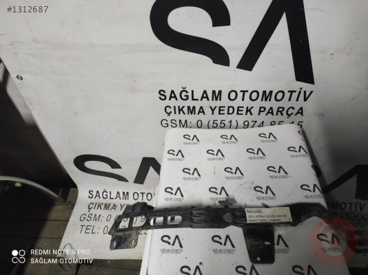 OEM; 13368880 OPEL ASTRA-J ÇIKMA SOL ÖN FAR ALT BRAKETİ