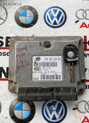 036906034GQ volkswagen polo 2004  benzinli bky motor beyni