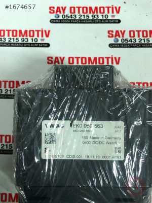 Audi A6 A4/A5/Q3 Q5 voltaj ayarlayıcı 8K0959663F