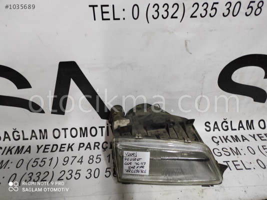 OEM;7R0186701 PEUGEOT 407 94-97 SAĞ ÖN FAR