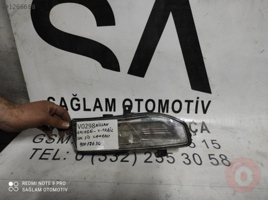 OEM; 90078634 NİSSAN QASHQAİ-X-TRAİL ÇIKMA  SOL SİS LAMBASI