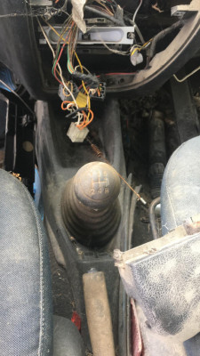 1998 model citroen saxo çıkma vites mekanizması orta konsol