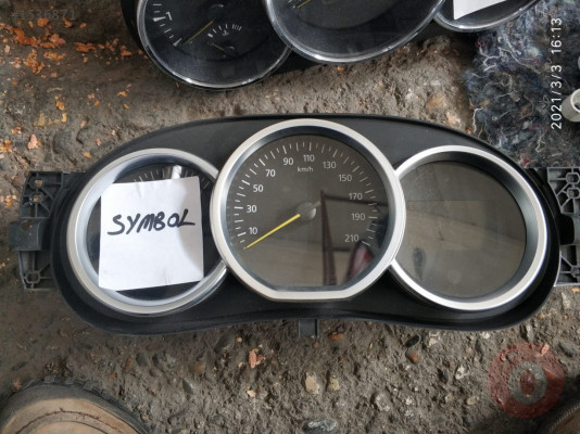 Renault symbol çıkma orjinal kilometre saati kadran