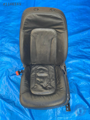 AUDİ Q7 07-09 SOL ÖN KOLTUK SİYAH DERİ 0083