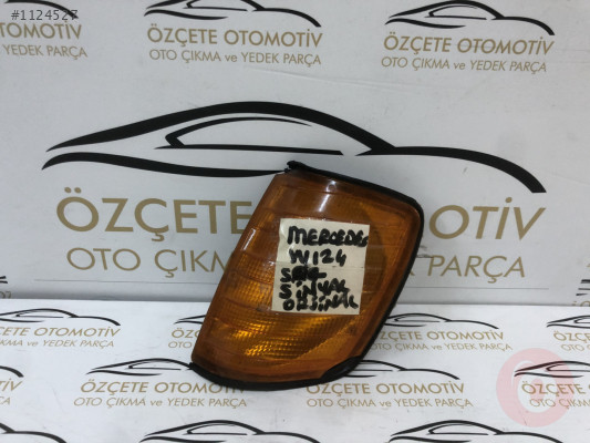 MERCEDES W124 ÖN SOL SİNYAL ORJİNAL ÇIKMA ADANA SİNYALİ 3.