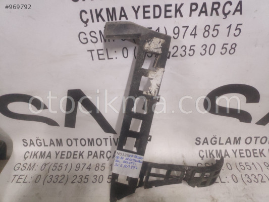 VOLKSWAGEN PASSAT 06-10 ARKA TAMPON SOL BRAKETİ OEM; 3C58073