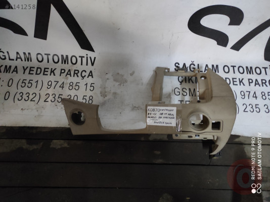 OEM;3AB857200A VW PASSAT B7-CC 08-11 ARAÇ PANELİ SOL SAKLAMA