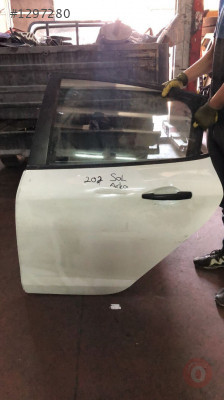 PEUGEOT 208 2014 ÇIKMA ORJİNAL SOL ARKA KAPI
