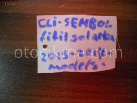 RENAULT CLİO SYMBOL SOL ARKA KAPI CAM LASTİĞİ 2015 MODEL
