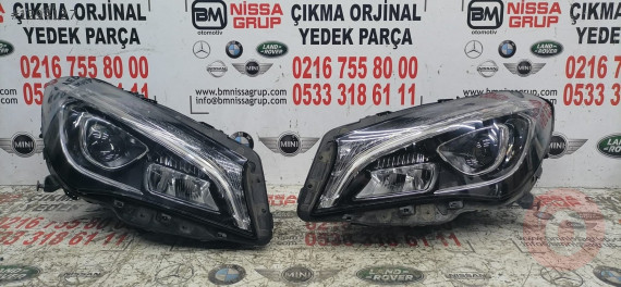 MERCEDES CLA SERİSİ W117 SAĞ-SOL FAR TAKIMI ORJİNAL ÇIKMA