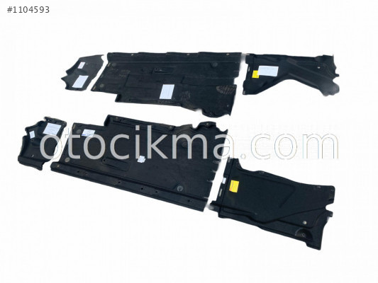 AUDİ A6 C7 11-18 TABAN MUHAFAZA TAKIMI ORTA SAĞ SOL