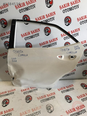2013_2018 Toyota Corolla Sol Arka Kapı Çıkma Parça