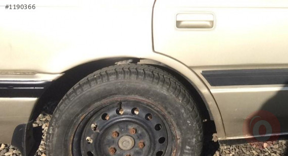 1992 model mazda 626 çıkma sağ arka jant latsik
