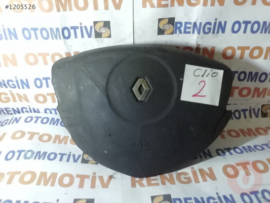RENAULT CLİO DİREKSİYON AİRBAGI 2