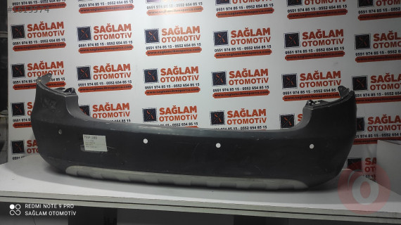 SKODA FABİA 06-14 ÇIKMA  ARKA TAMPON OEM; 5J9807431