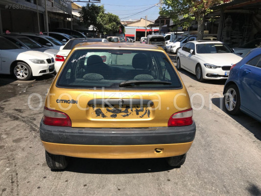 Citroen saxo arka bagaj dolu asistan oto