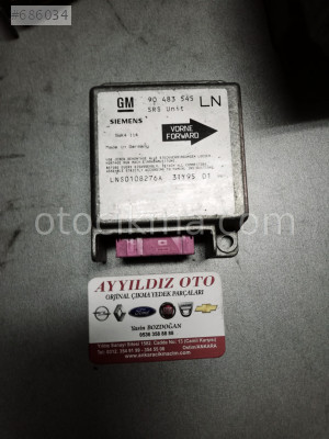 OPEL CORSA B AİRBAG BEYNİ 90483545 LN