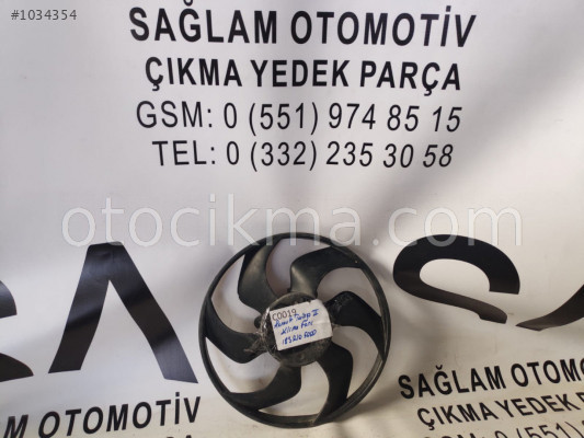 ÇIKMA RENAULT TWİNGO-2 KLİMA FANI 1832105000