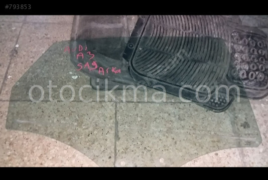 2015 audi a3 sag arka kapı camı orj.cıkma