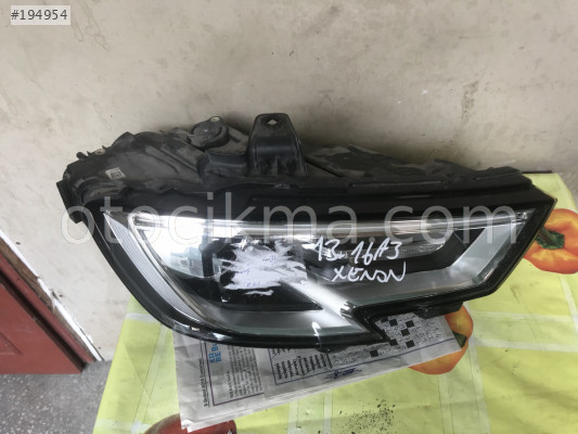 2013-2016 A3 LEDLİ XENON SAĞ FAR AUDI ÇIKMA PARÇA