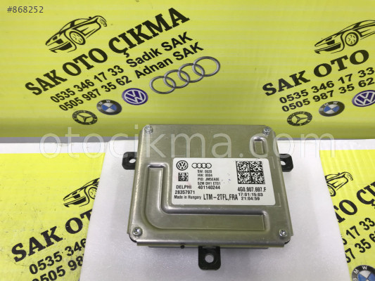 AUDİ A4 XENON FAR LED BEYNİ B8 KASA 2008-2012