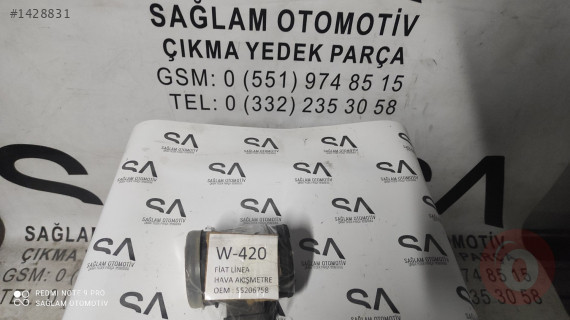 OEM; 55206758  FİAT LİNEA ÇIKMA  HAVA AKIŞ METRE