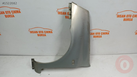 Renault clio sol ön çamurluk orijinal çıkma gri 2004 - 2008