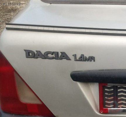dacia solenza 1.4 mpi çıkma bagaj marka yazısı