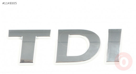 VW POLO 14-17 ARKA BAGAJ YAZISI TDI 6C0853675F