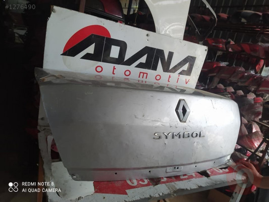 Renault symbol 2011 model  arka bagaj kapağı çıkma orjinal