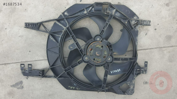 opel vivaro 2007 1.9 çıkma orjinal fan (son fiyat)