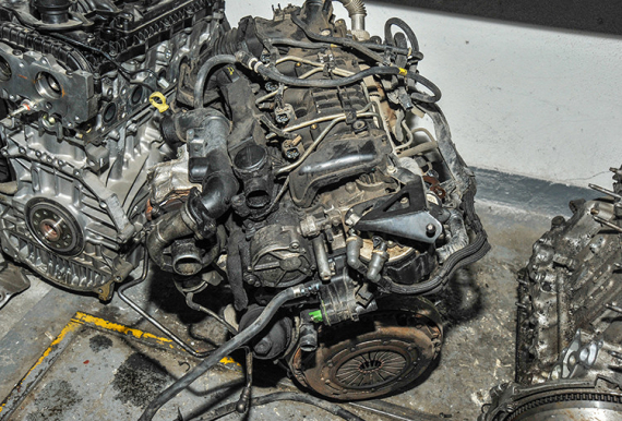 2007 - 2008 MODEL VOLVO S40 ÇIKMA TURBO MOTOR.