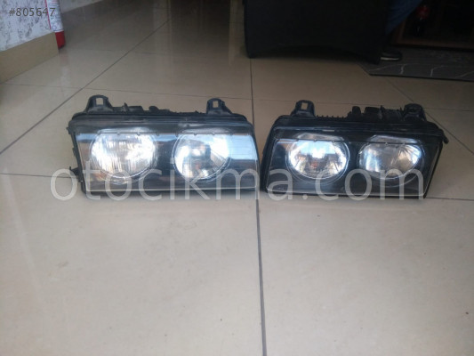 bmw e36 sağ sol far çıkma parça