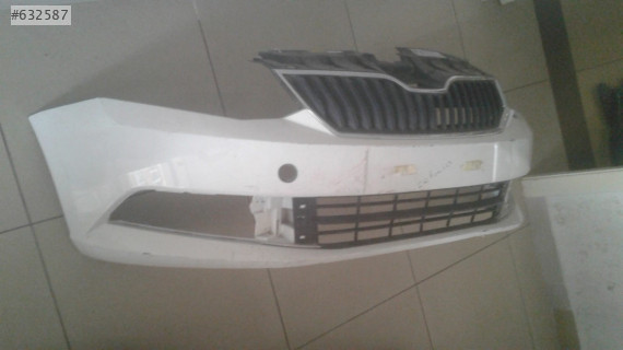 skoda fabia ön tampon 2015 2019 orjinal skoda çıkma parça