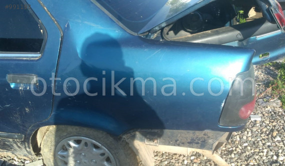 1997 model renault r19 1.4 çıkma sol arka çamurluk