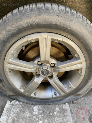 volkswagen caddy 15 inç 4 bijon 5 bacak jant takımı