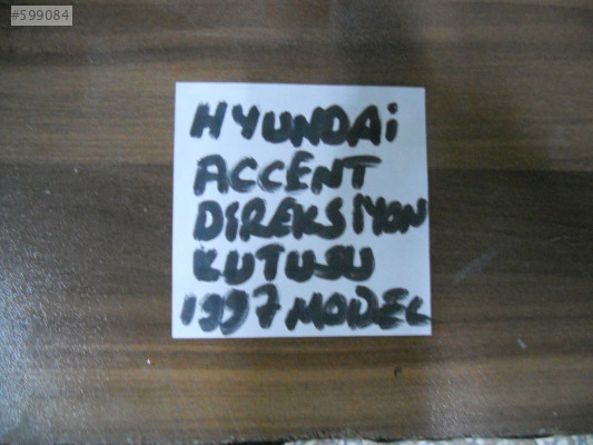 HYUNDAİ ACCENT DİREKSİYON KUTUSU 1997 MODEL ORJİNAL ÇIKMA