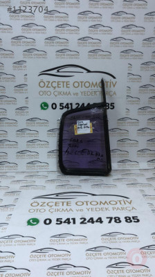 RENAULT CLİO SYMBOL SAĞ ARKA KELEBEK CAMI ORJİNAL CAM