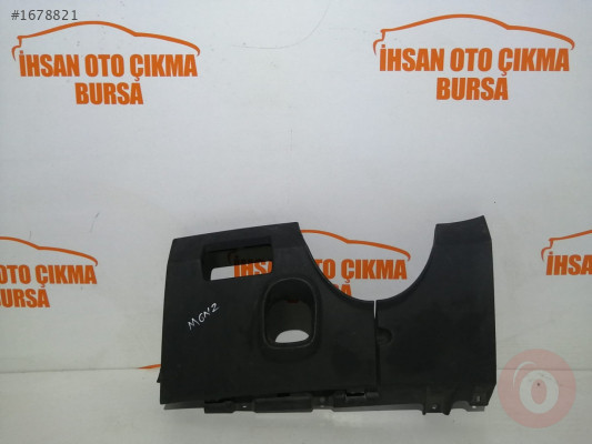 Renault megane 2 direksiyon alt konsol kapak plastiği orijin
