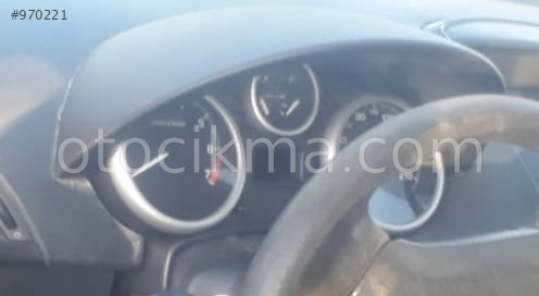 2009 model peugeot 207 1.4 çıkma kilometre saati