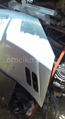 Peugeot 206 2006 model on motor kaput az kusurlu orjinal çık