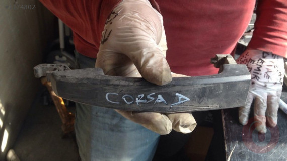 CORSA D SOL ÖN KAPI KOLU OPEL ORJİNAL ÇIKMA PARÇA