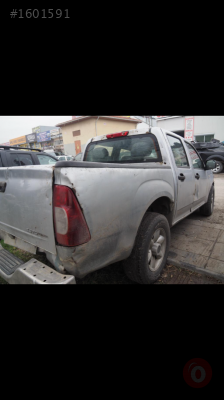 Haktan Pick Up Isuzu Dmax egzoz