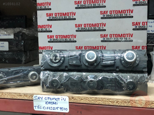 BMW E60 klima kontrol paneli 5.20D 11419110